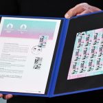 Pháp ra mắt mẫu tem chính thức của Olympic Paris 2024