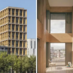 Chiêm ngưỡng tòa nhà gỗ ở vành đai Paris