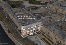 Pháp bắt các nghi phạm vụ cướp vương miện trăm triệu USD ở bảo tàng Louvre